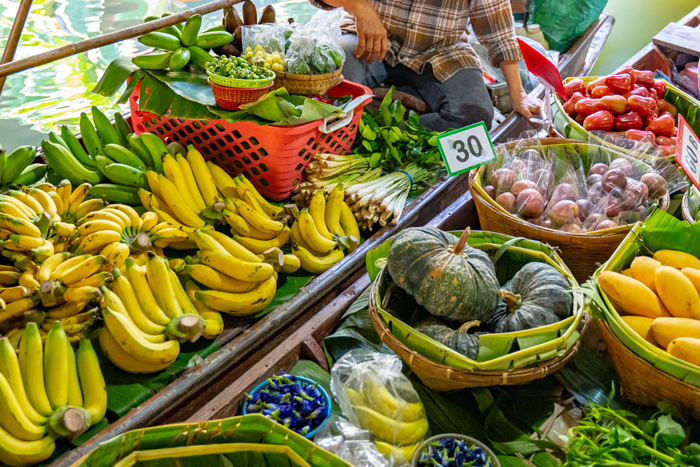 Floating market Bangkok